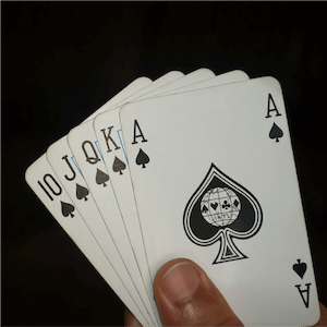 Spades poker hand